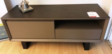 Ex Display Baker Bedford Panama TV Unit - Dark grey - RRP£579