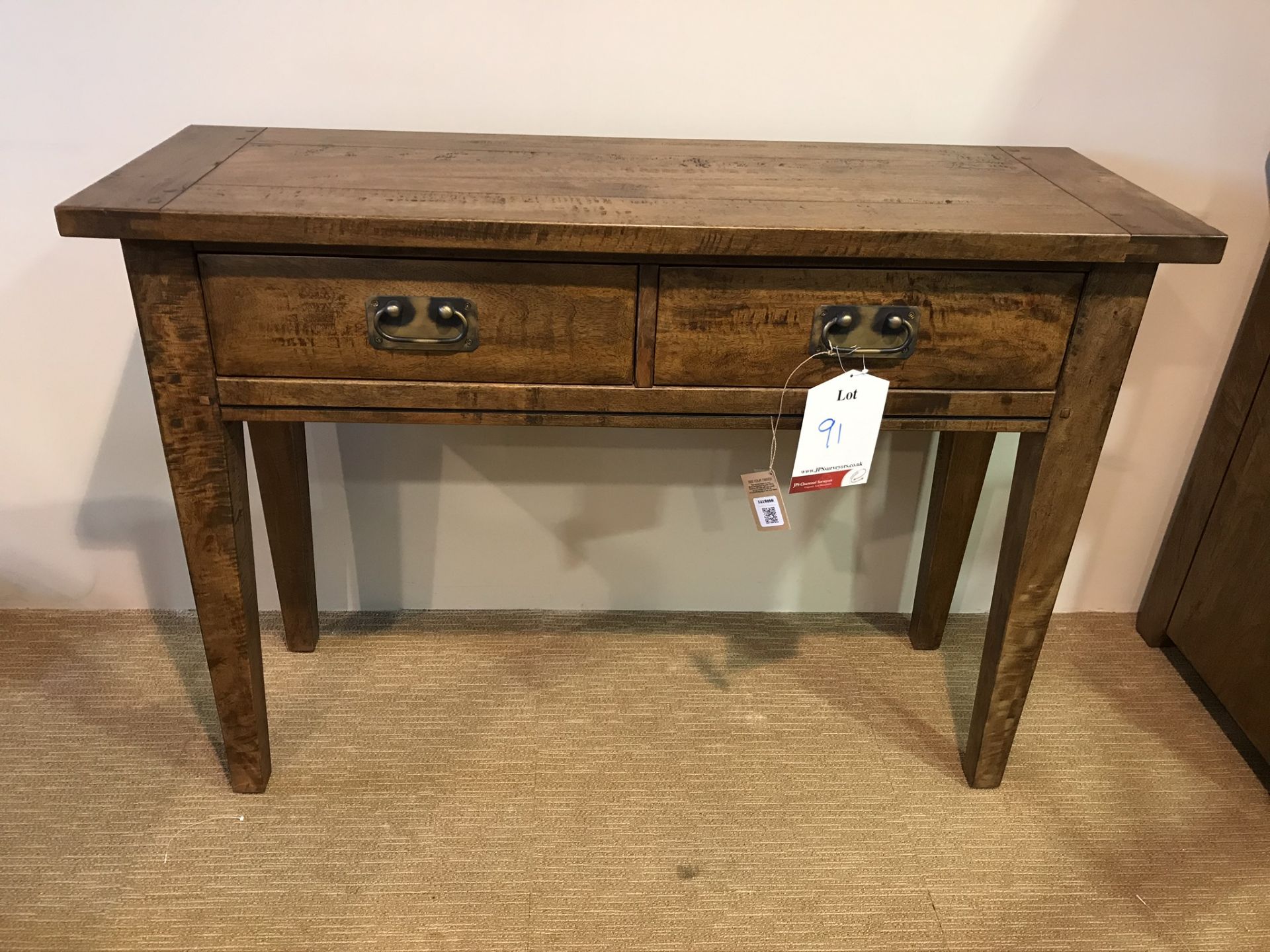 Ex Display Baker Bedford Mango Creek Console Table & Lamp Table - RRP£930 - Image 5 of 5