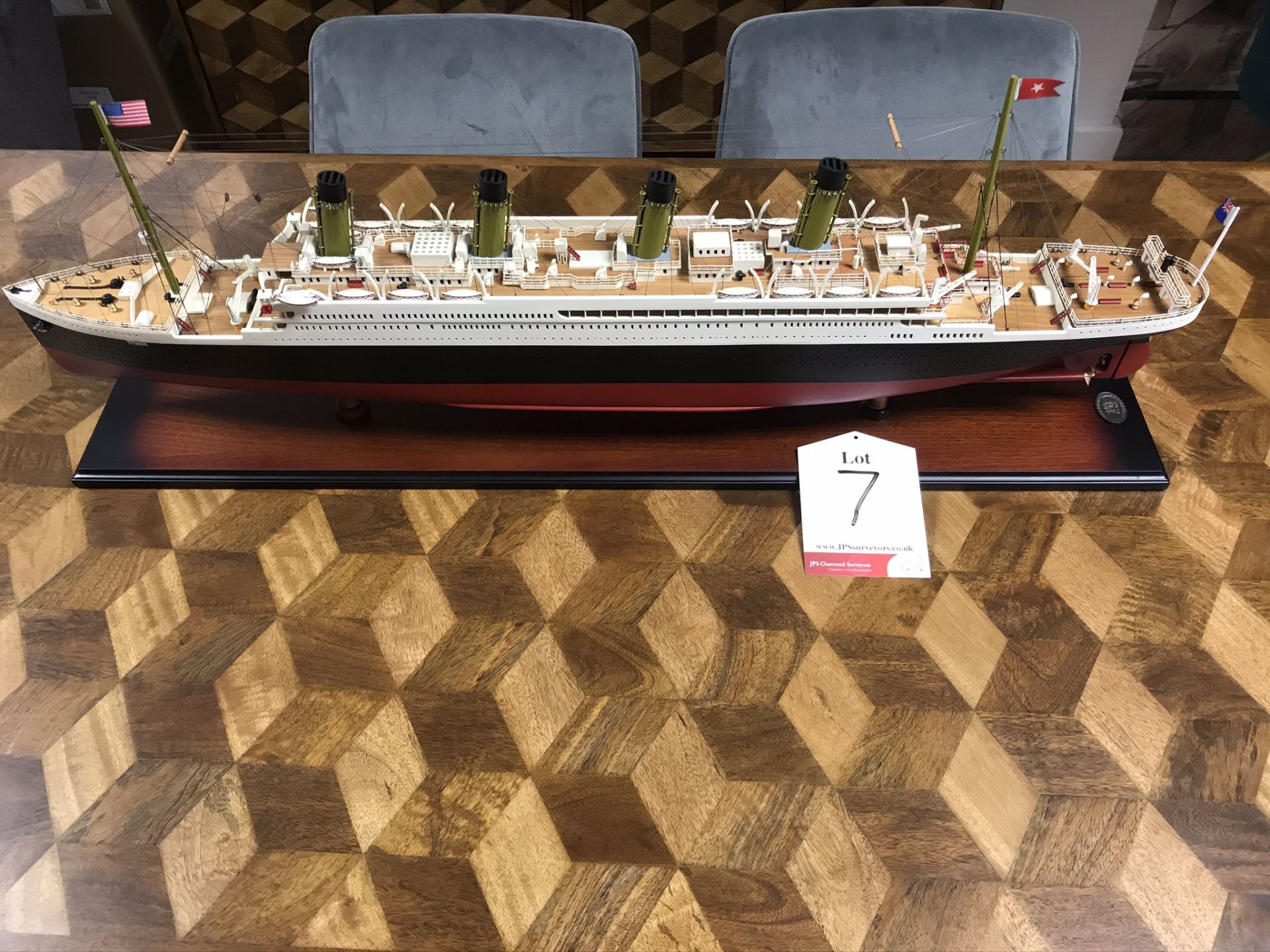 Ex Display Authentic Models AS083 Titanic Model - RRP£600 - Image 4 of 4
