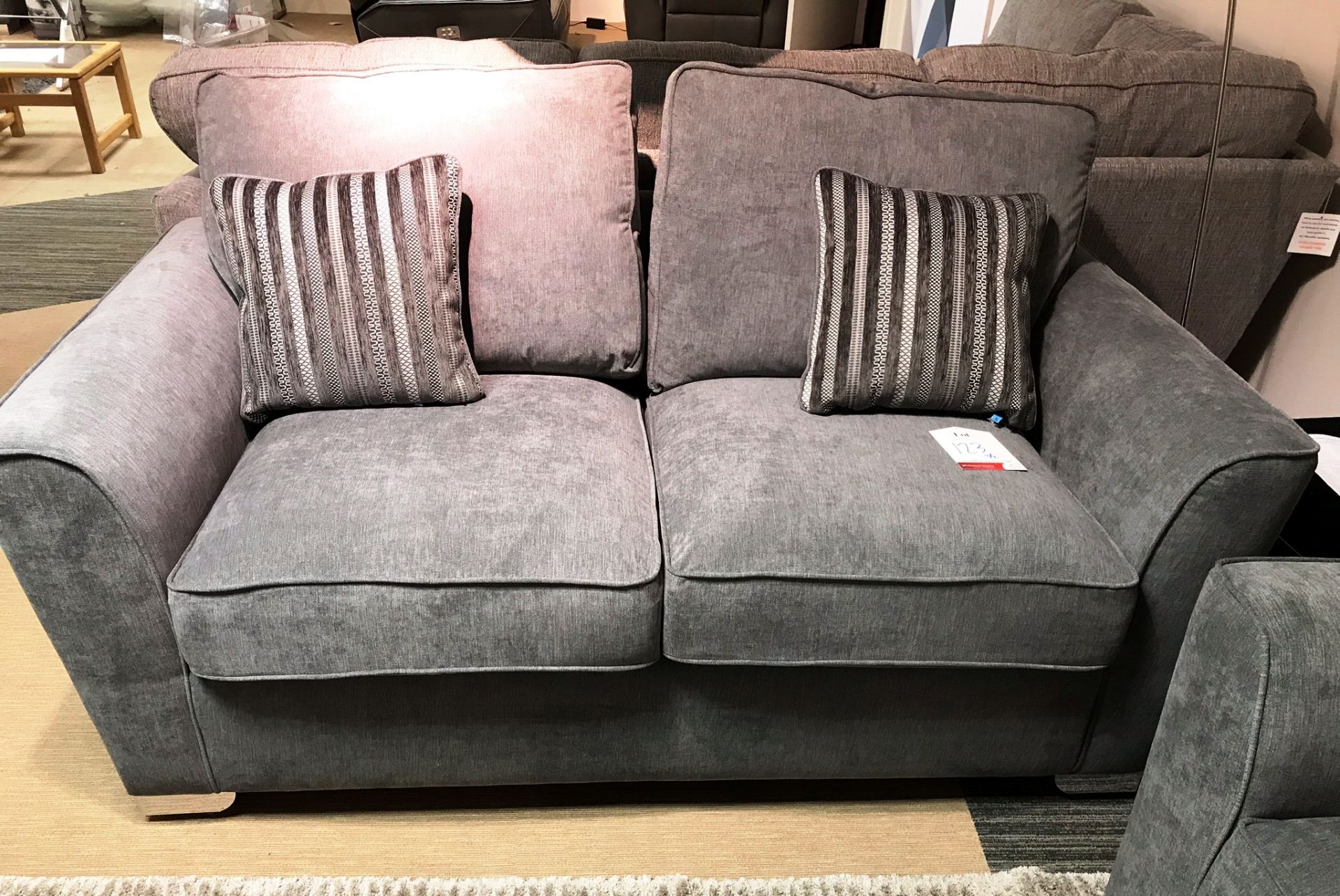 Ex Display Buoyant Atlantis 3 & 2 Seater Sofas - Grace Pewter - RRP£1,888 - Image 3 of 5