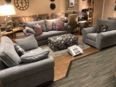 Ex Display Alstons Camden 4 Piece Lounge Suite - RRP£3,866