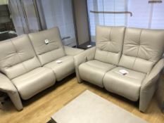 Ex Display Himolla Brent/Brock 4 Piece Lounge Suite - RRP£10,868