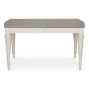 BNIB Bentley Designs Montreux Dining 4-6 Extension Table - Grey Washed Oak & Soft Grey - RRP£975