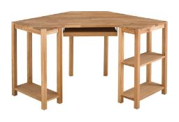 BNIB Royal Oak Corner Desk - Oak - RRP£449