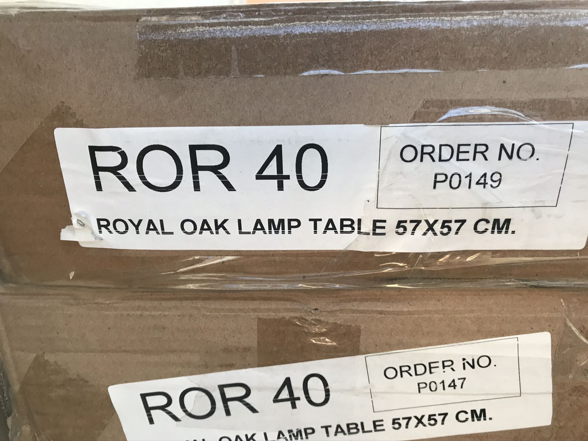 BNIB Royal Oak Lamp Table - Oak - RRP£285 - Image 3 of 3
