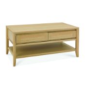 BNIB Bentley Design Bergen Oak Coffee Table with Drawer - RRP£599