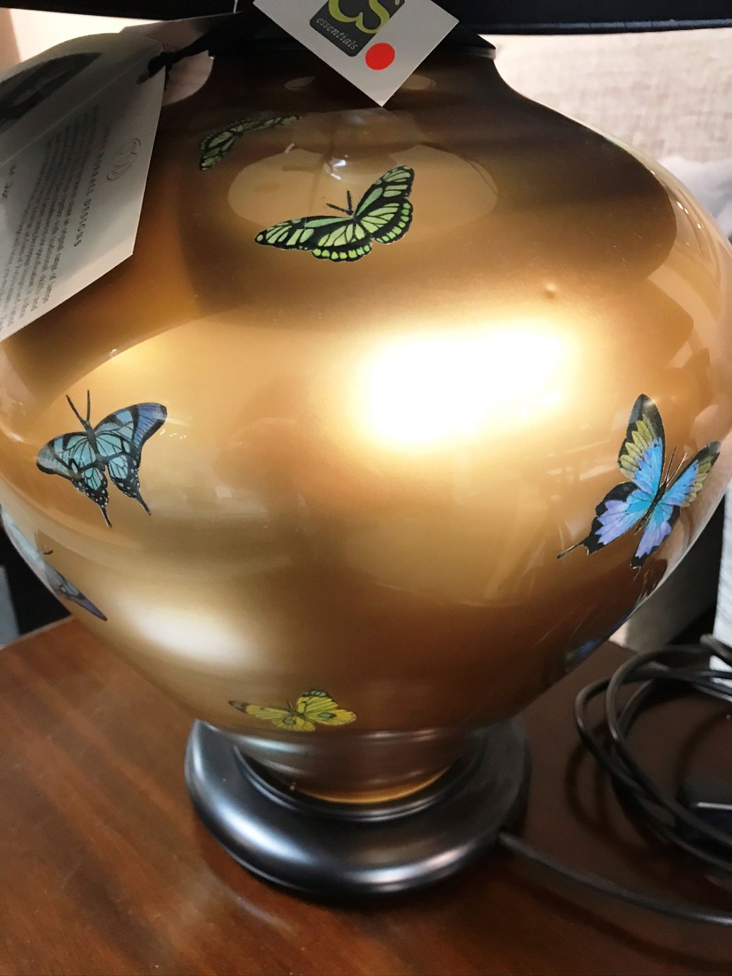 Ex Display Set of 2 Jenny Worrall JW49 Bugs & Butterfly Table Lamps - RRP£600 - Image 4 of 6