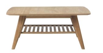 BNIB Rho Coffee Table - Oak/Veneer - RRP£425