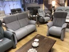 Ex Display Himolla Lune 2 Piece Lounge Suite - Sandstone - RRP£2,545