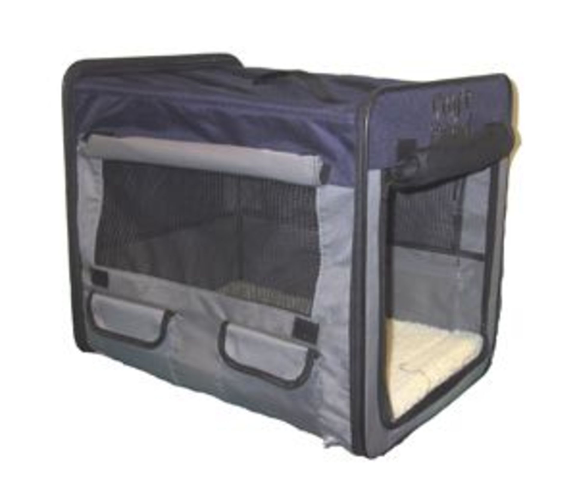 2 x Fabrikennels Wire Framed Soft Crate 31" | Total RRP £112.00