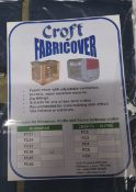 3 x Croft Fabricovers for Fold Away Wire Kennels