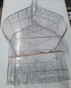 12 x Chrome Bird Cages