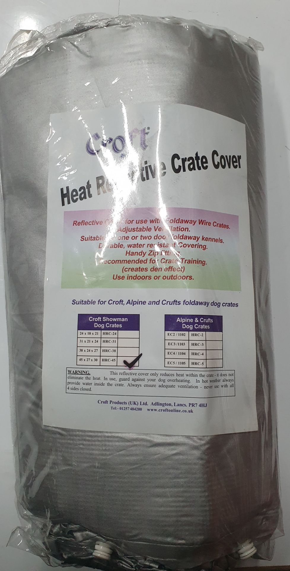 43 x Croft Heat Reflective Crate Covers - Image 2 of 2