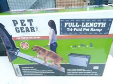 Pet Gear Tri-Fold Pet Ramp| RRP £72.00