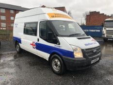 Ford Transit Welfare Van | PJ12 WFL | 70,434 miles