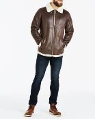 Approximately 300 x Men's Faux Shearling Jackets | Style: MK847