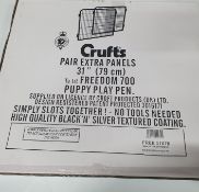 8 x Pairs Of Crufts Freedom Ext Panels