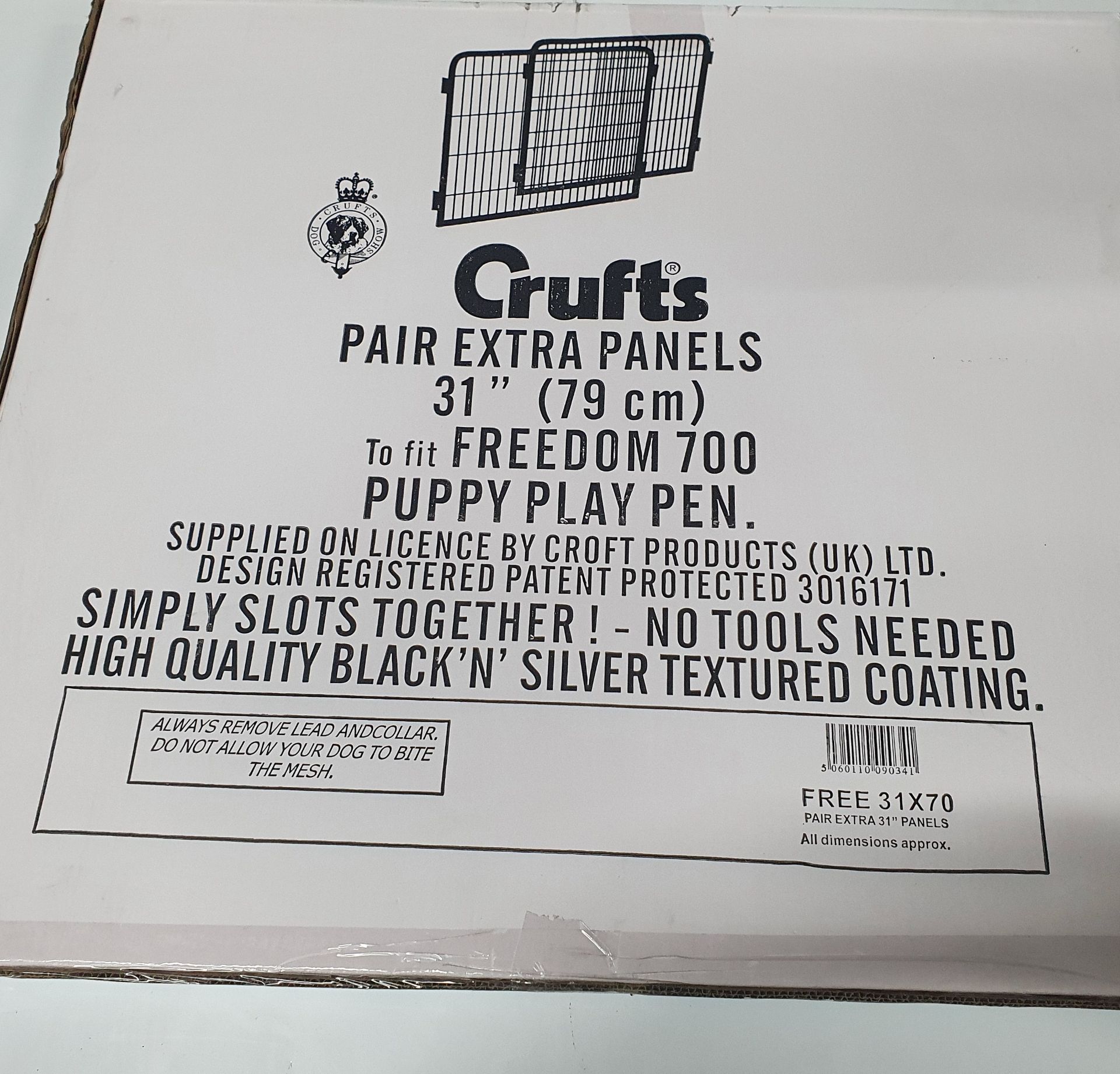 8 x Pairs Of Crufts Freedom Ext Panels