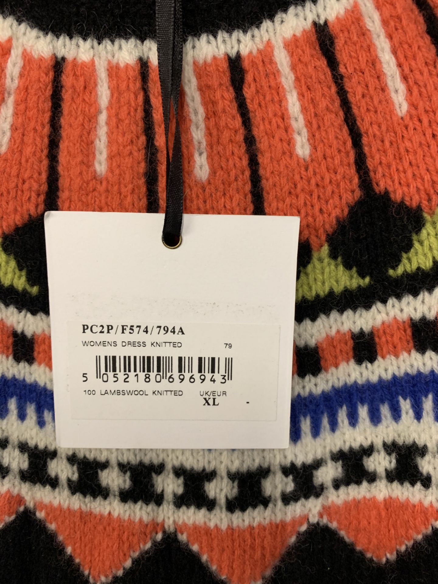 Paul smith women's 100 lambswool knitted jumper - Image 3 of 3