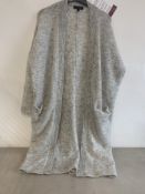 Autograph women's grey wool cardigan