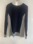 whistle black woollen women's jumper