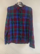 J Crew women's tartan shirt