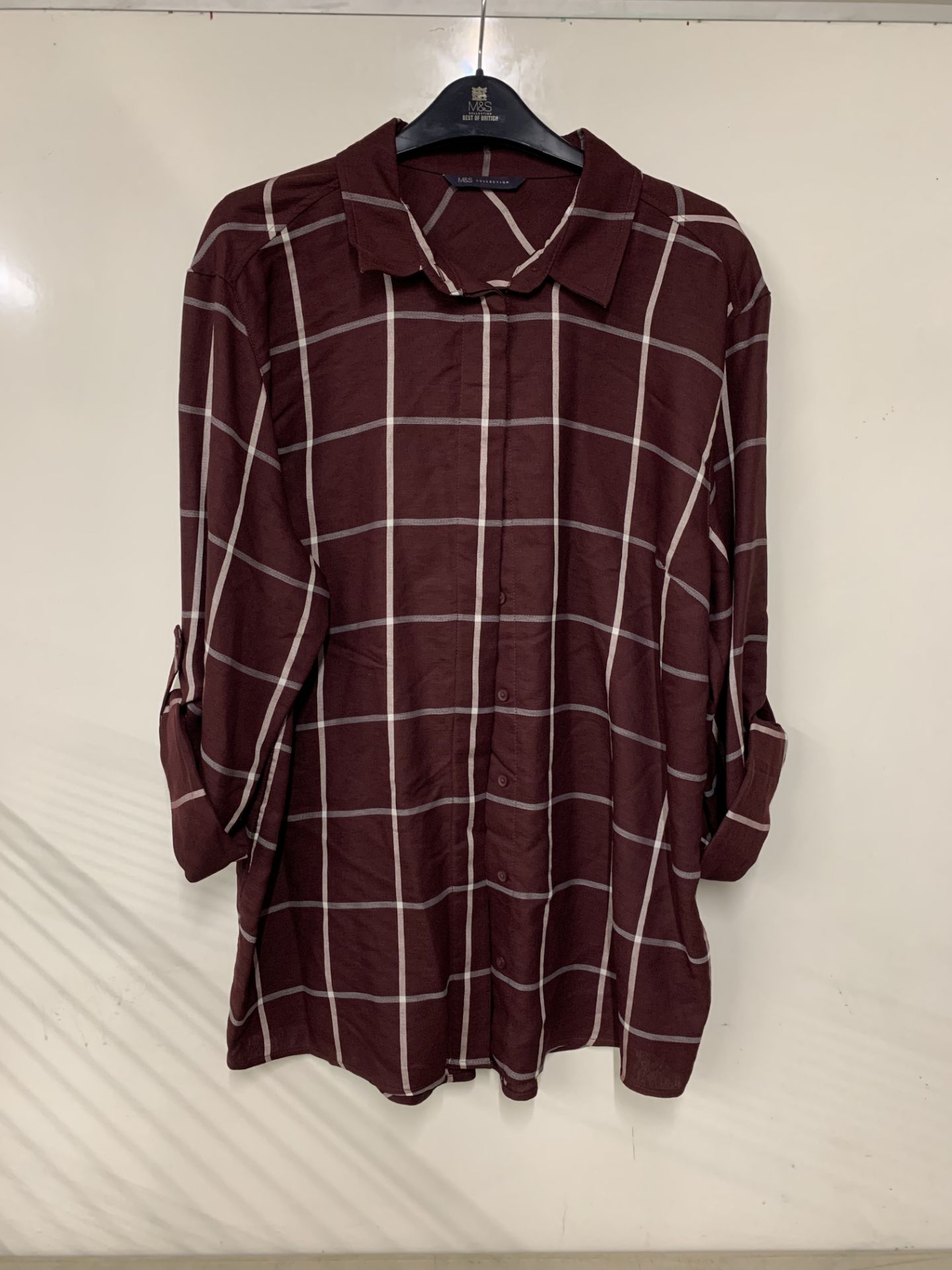 M&S women's long sleeve shirt