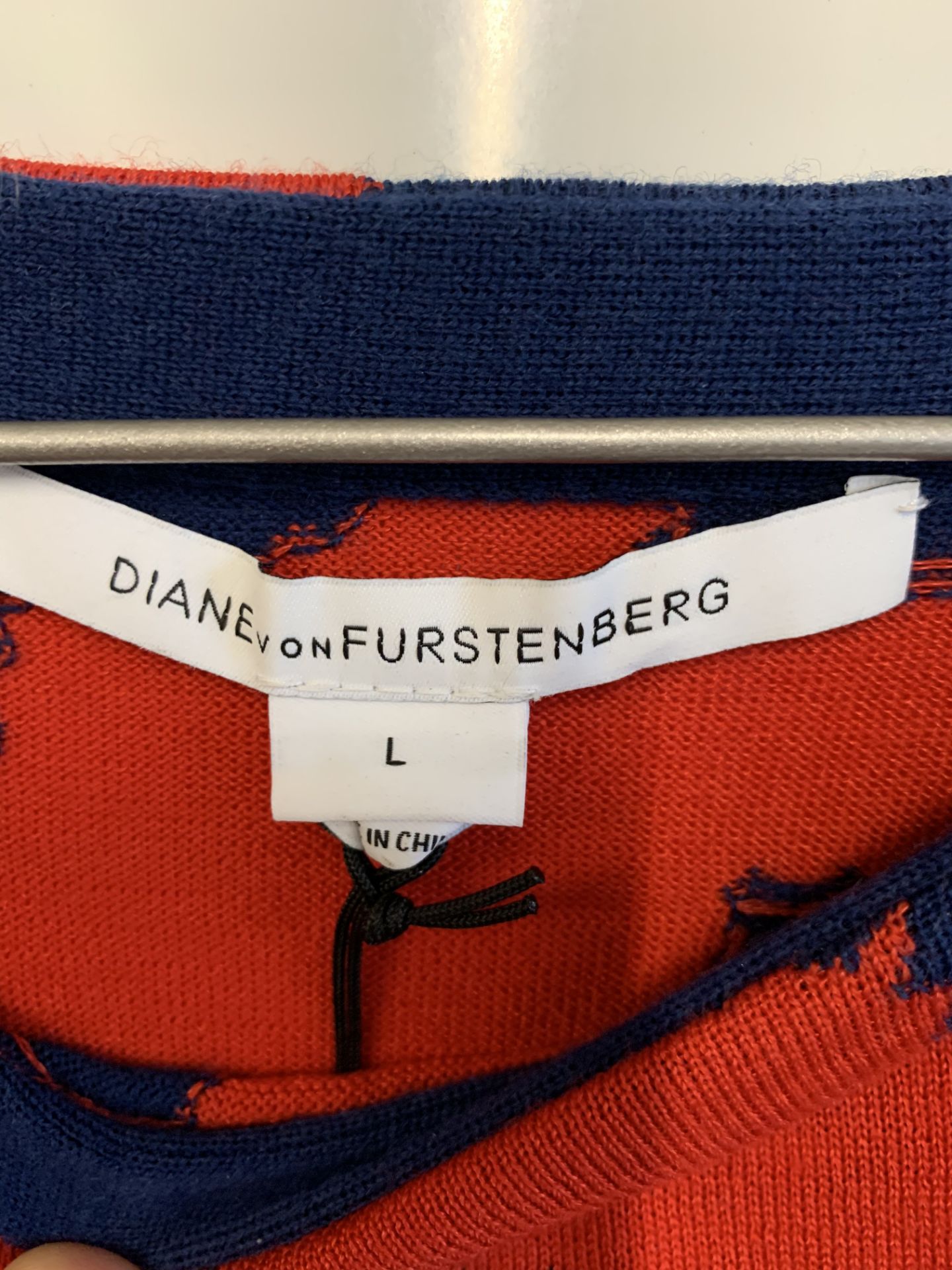 Diane von Furstenberg long sleeved dress - Image 2 of 2