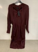 Autograph Tie Neck Shift Dress