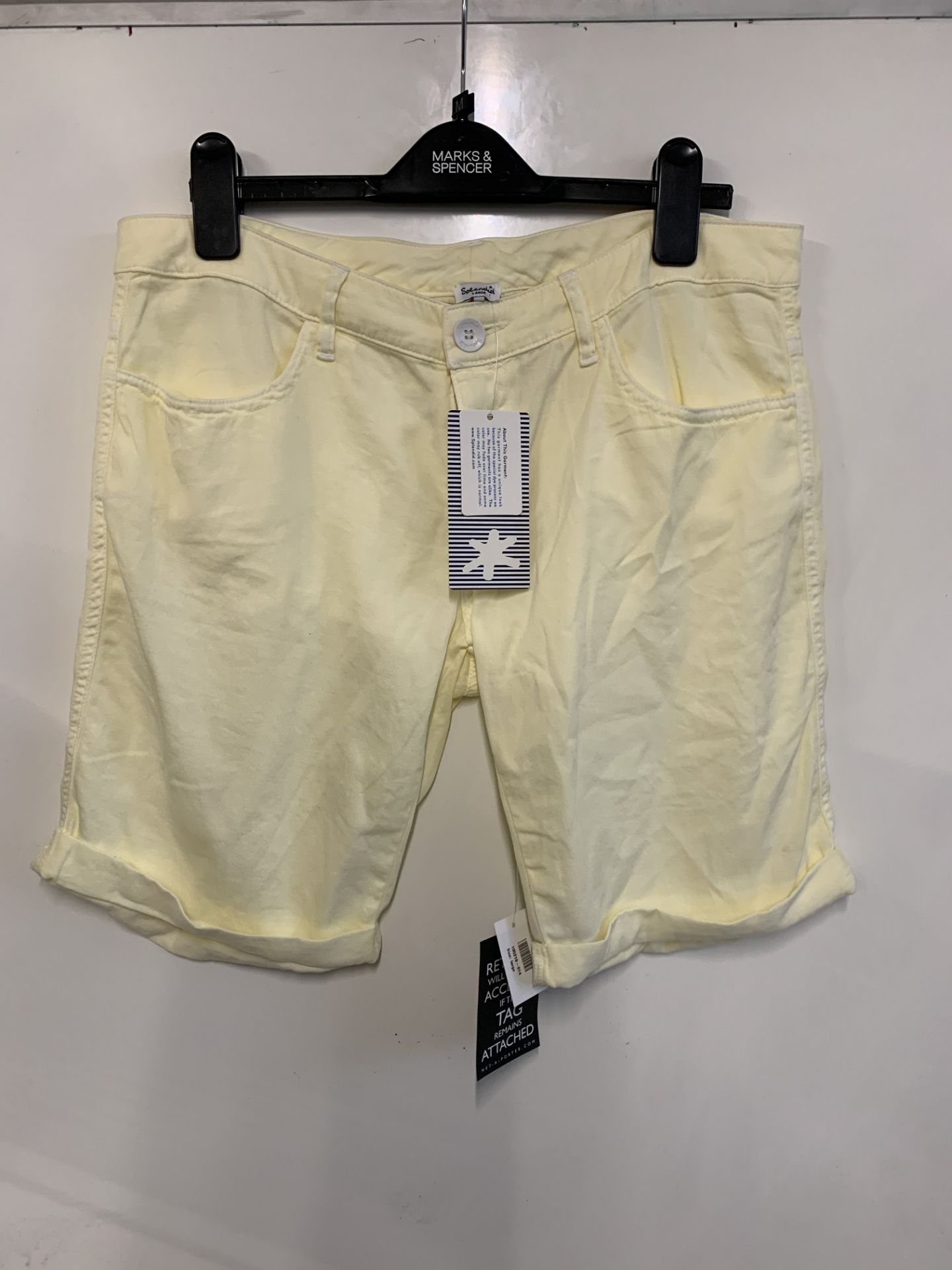 Splendid Pastel Yellow Bermuda Shorts | RRP £ 99.00