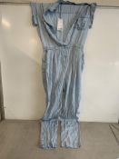 Mango Light Denim Jumpsuit | RRP £49.99