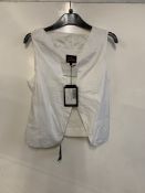 Vivienne Westwood Anglomania Bubbly stretch cotton-blend vest | RRP £110.00