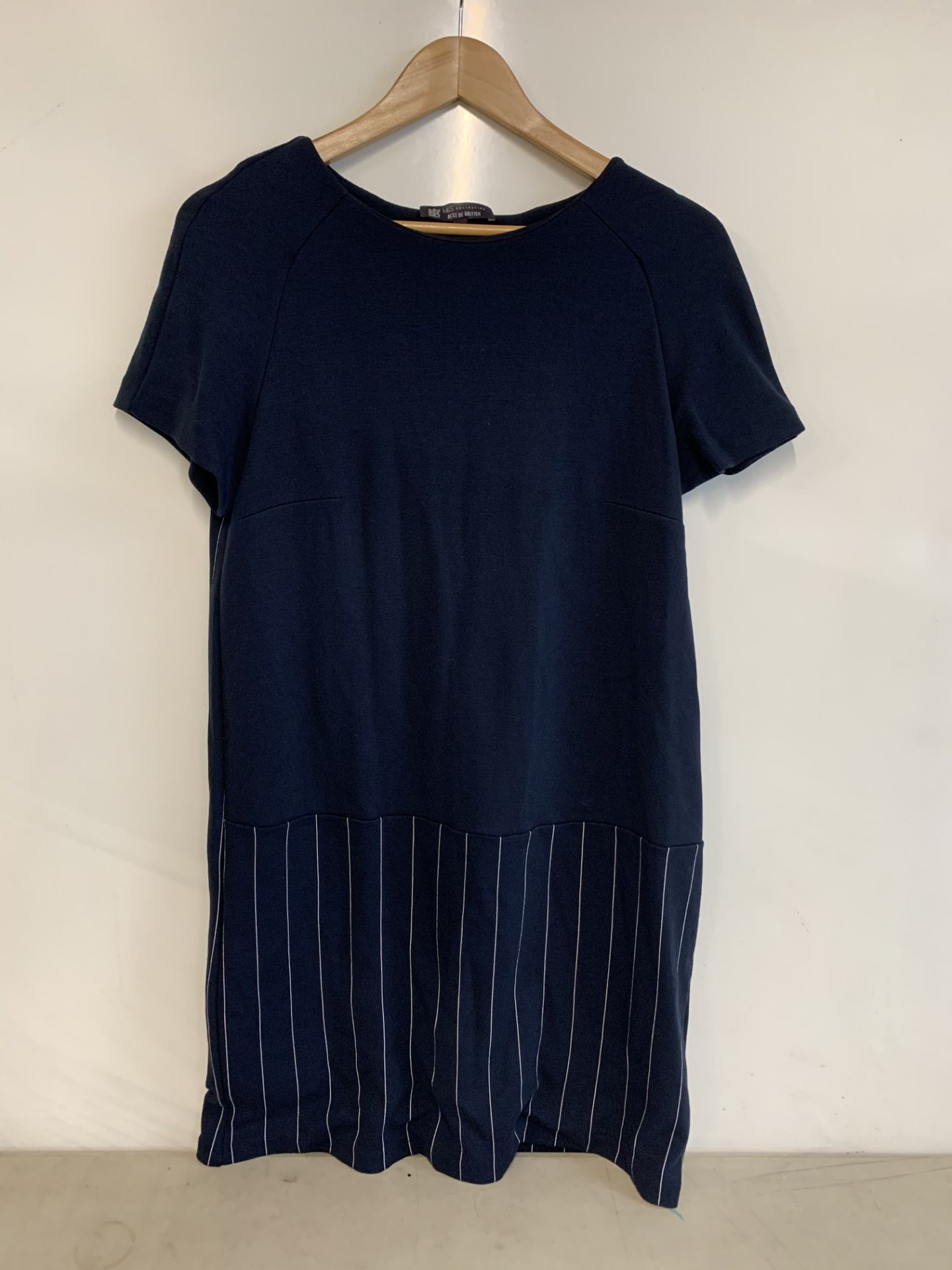 M&S collection Best of British Pinstripe Shift Dress