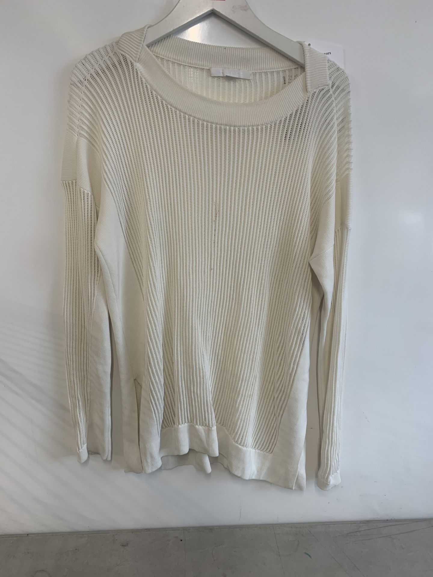 Alexander Wang open-knit cotton-blend sweater | RRP £160.00