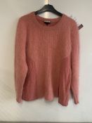 Jaeger London women's pink woollen jumper