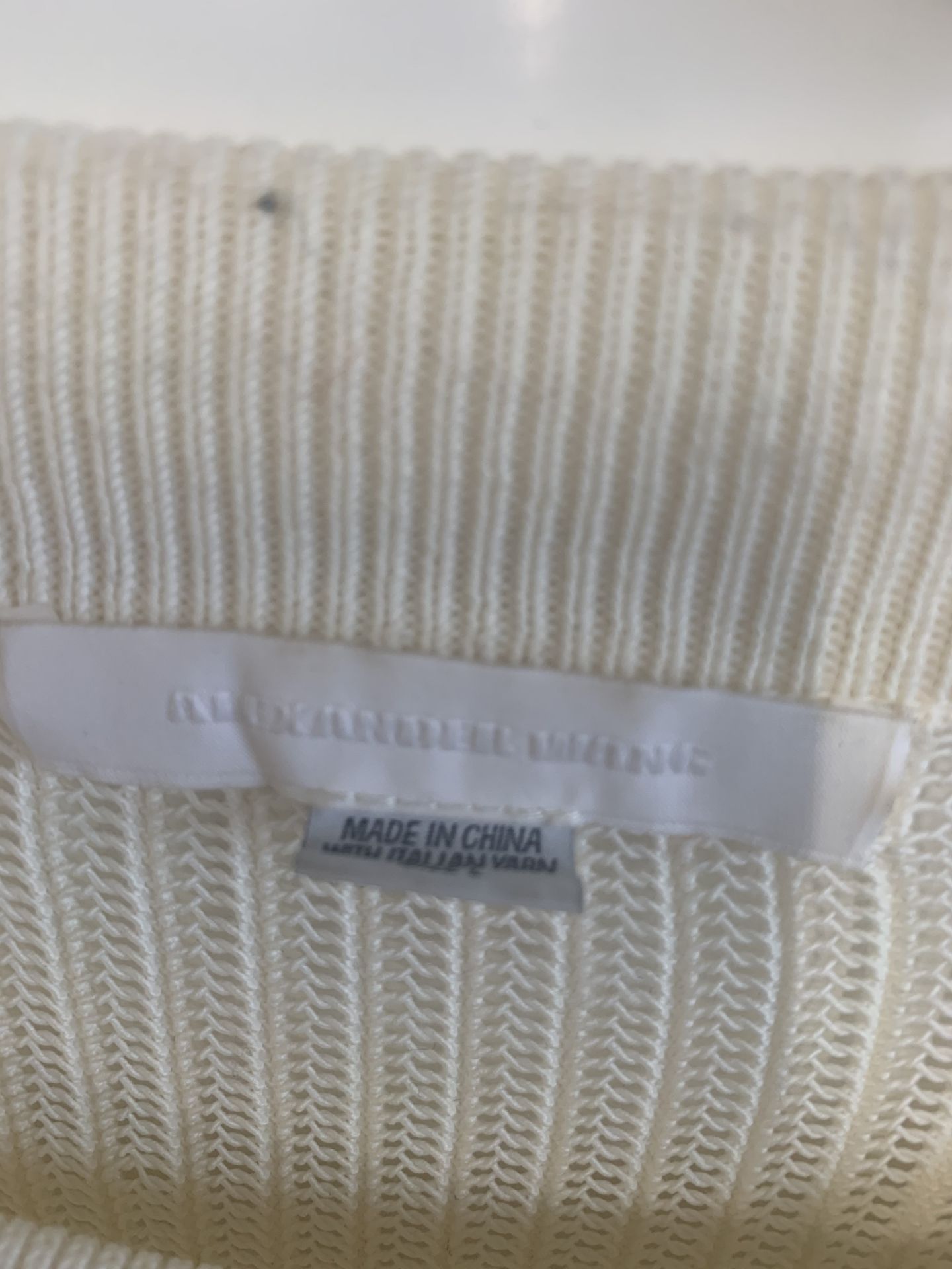 Alexander Wang open-knit cotton-blend sweater | RRP £160.00 - Image 2 of 2