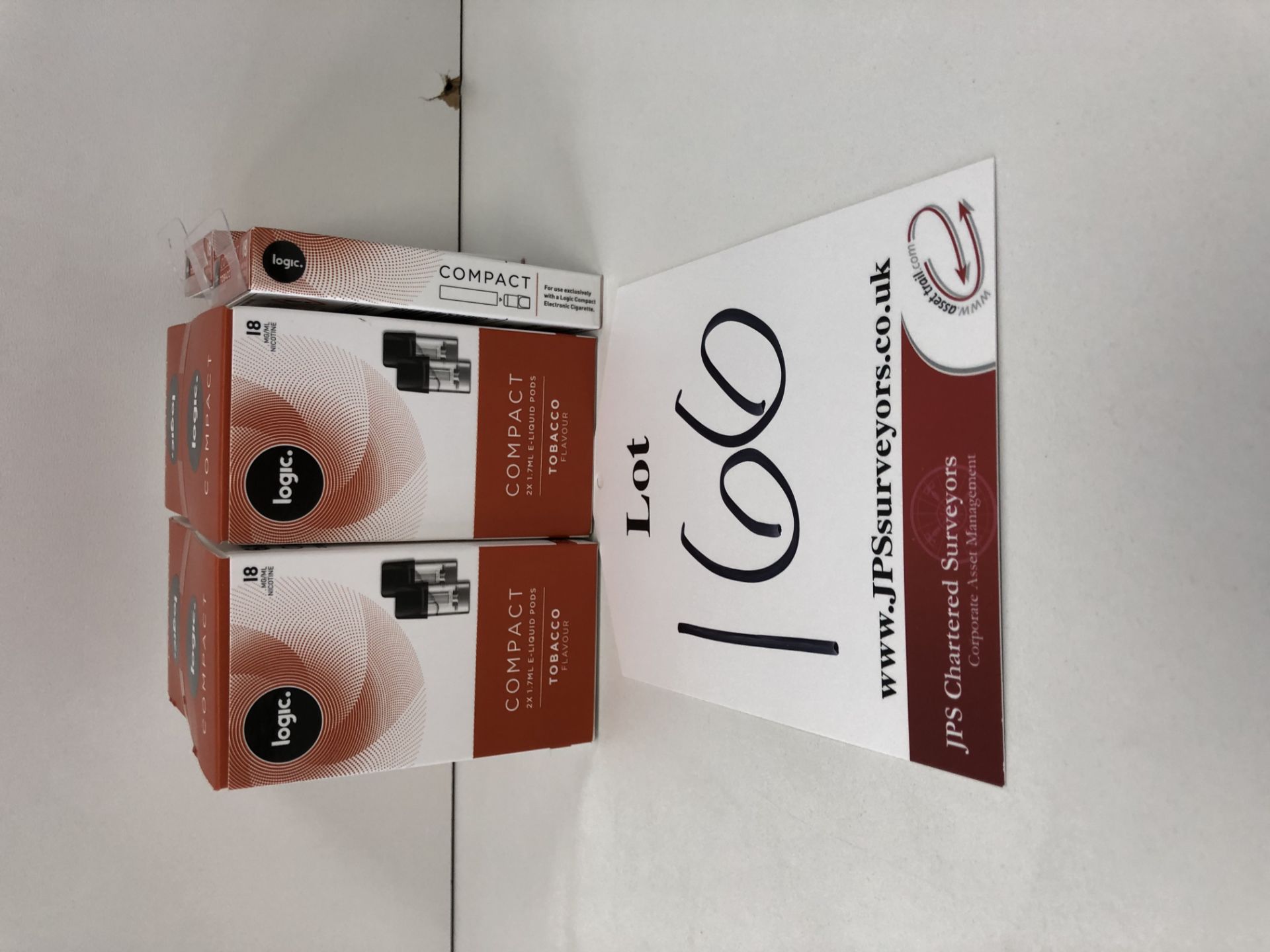 14 x BNIB - 2X E-liquid pods logic Tobacco Compact 18 Mg/Ml |5000143986051 - Image 2 of 3