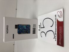 1 x BNIB- Seal broken- No spare pod VooPoo Blue Drag Nano Pod Kit |6970810469332