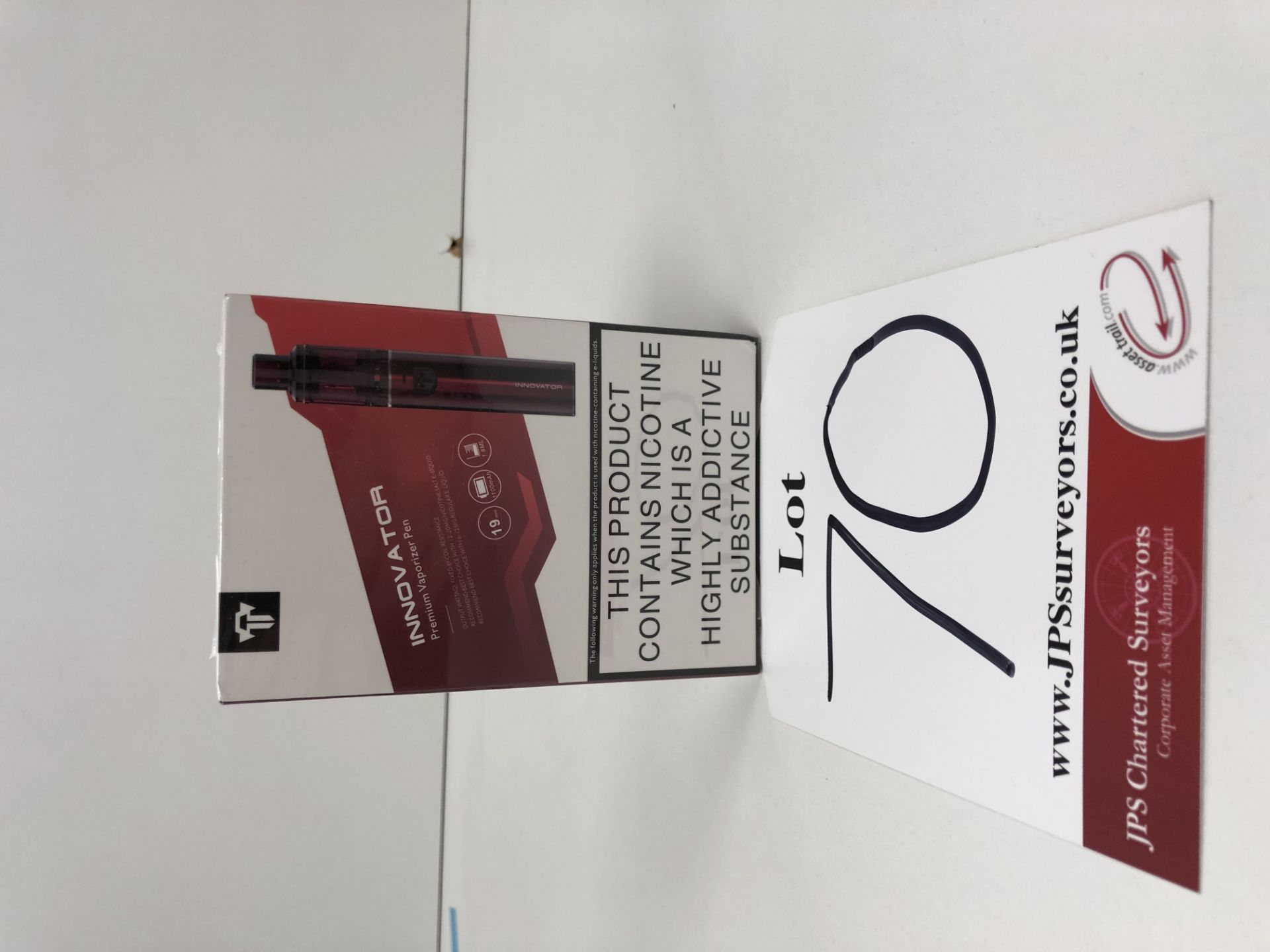 1 x BNIB UK Vapor Warehouse Red Innovator Premium Vaporizer Pen |6970879594594