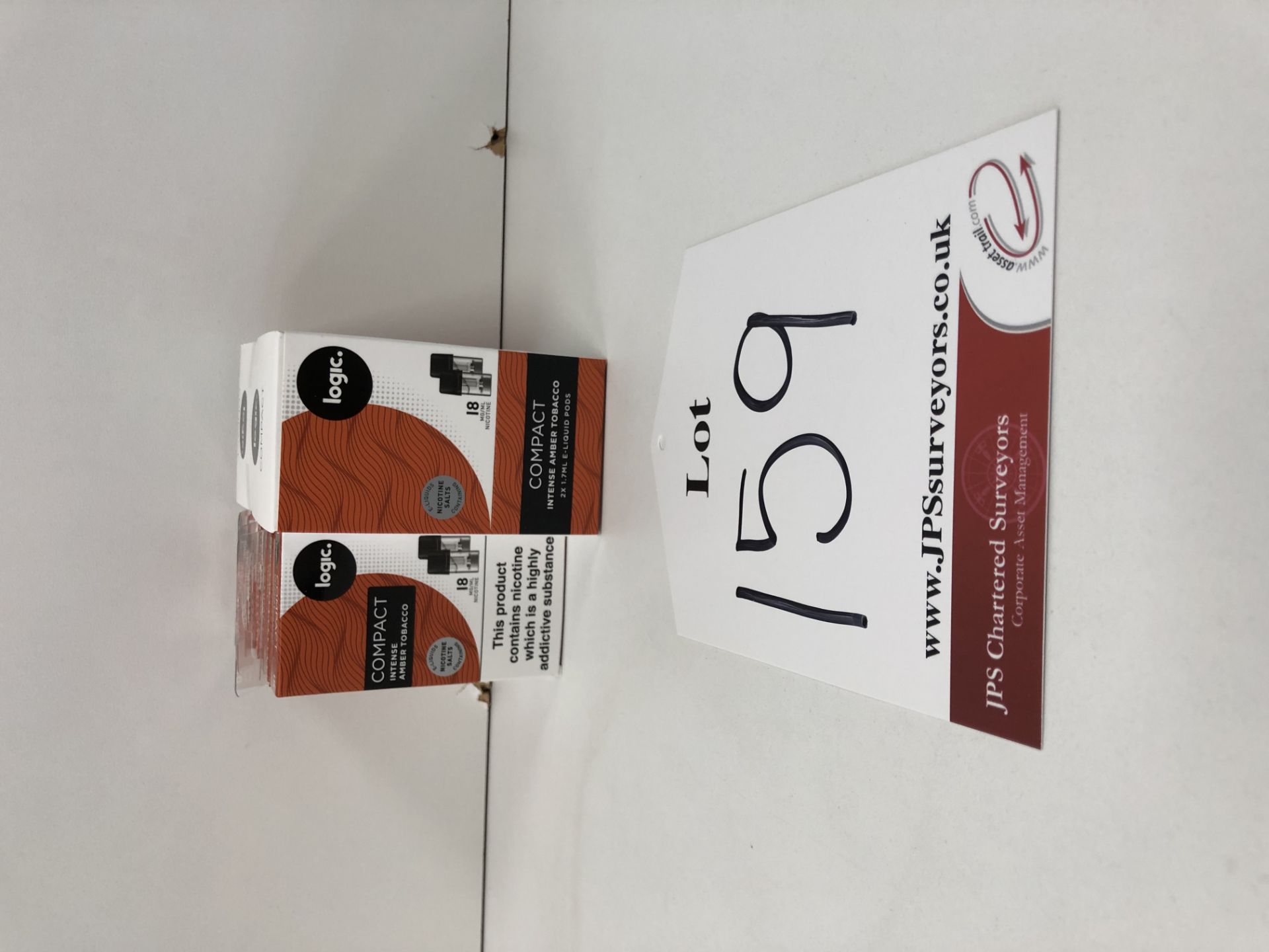 11 x BNIB - 2 X E-liquid pods logic Amber tobacco Compact intense 18 - nicotine salt Mg/Ml |500 - Image 2 of 3