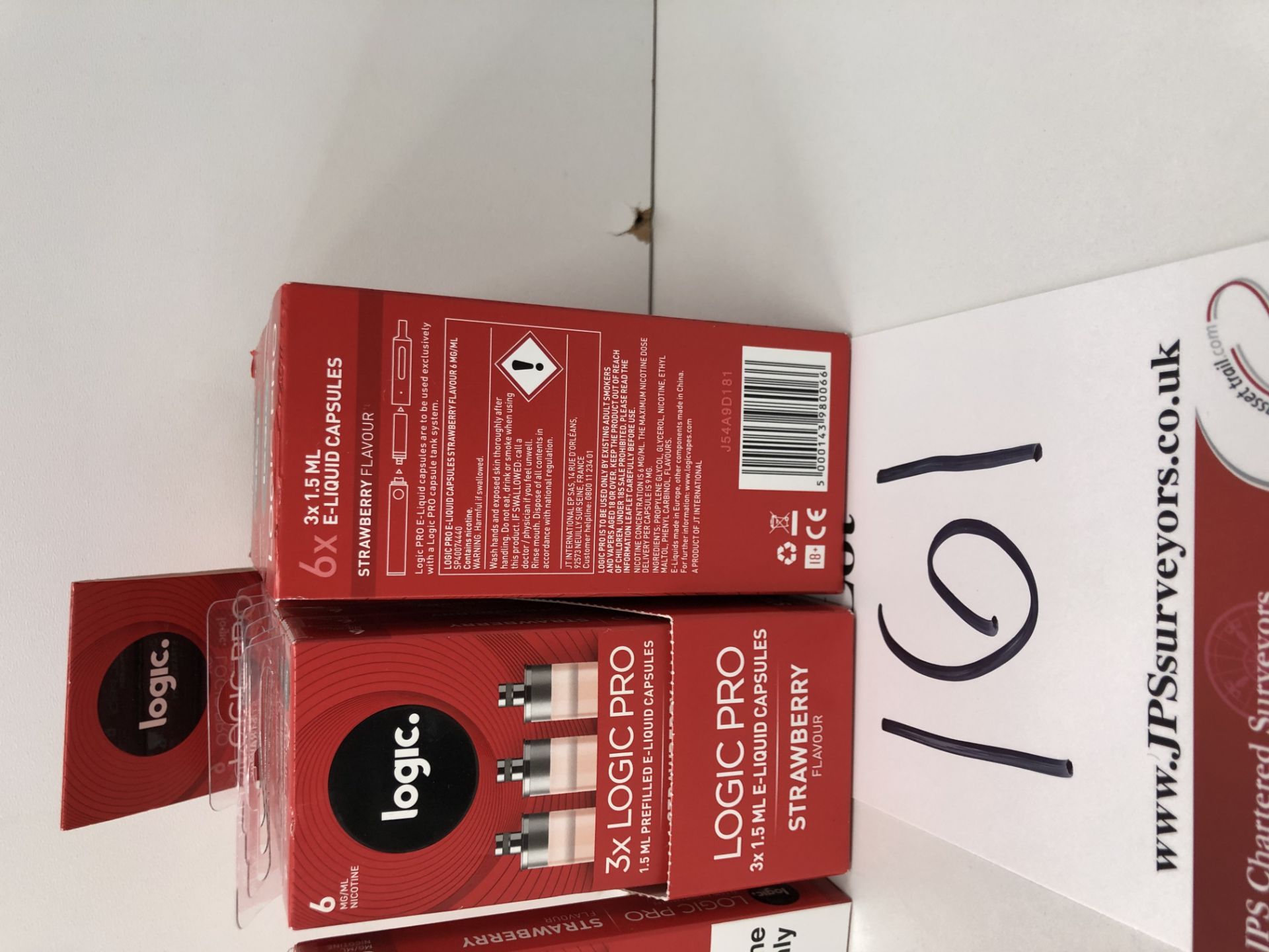 13 x BNIB - 3 per box logic Strawberry Logic Pro 6 Mg/Ml |5000143980066 - Image 3 of 4