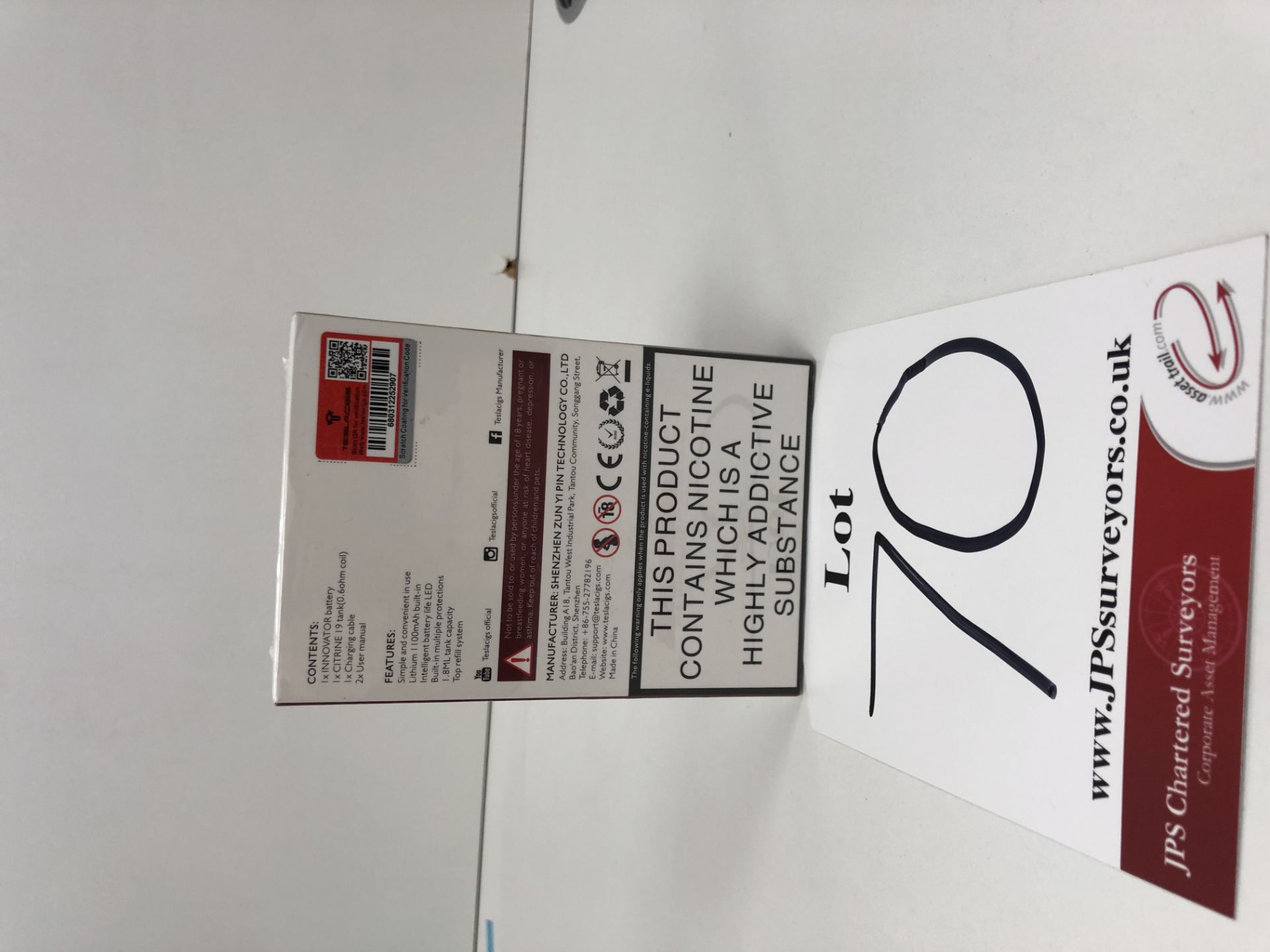 1 x BNIB UK Vapor Warehouse Red Innovator Premium Vaporizer Pen |6970879594594 - Image 2 of 2