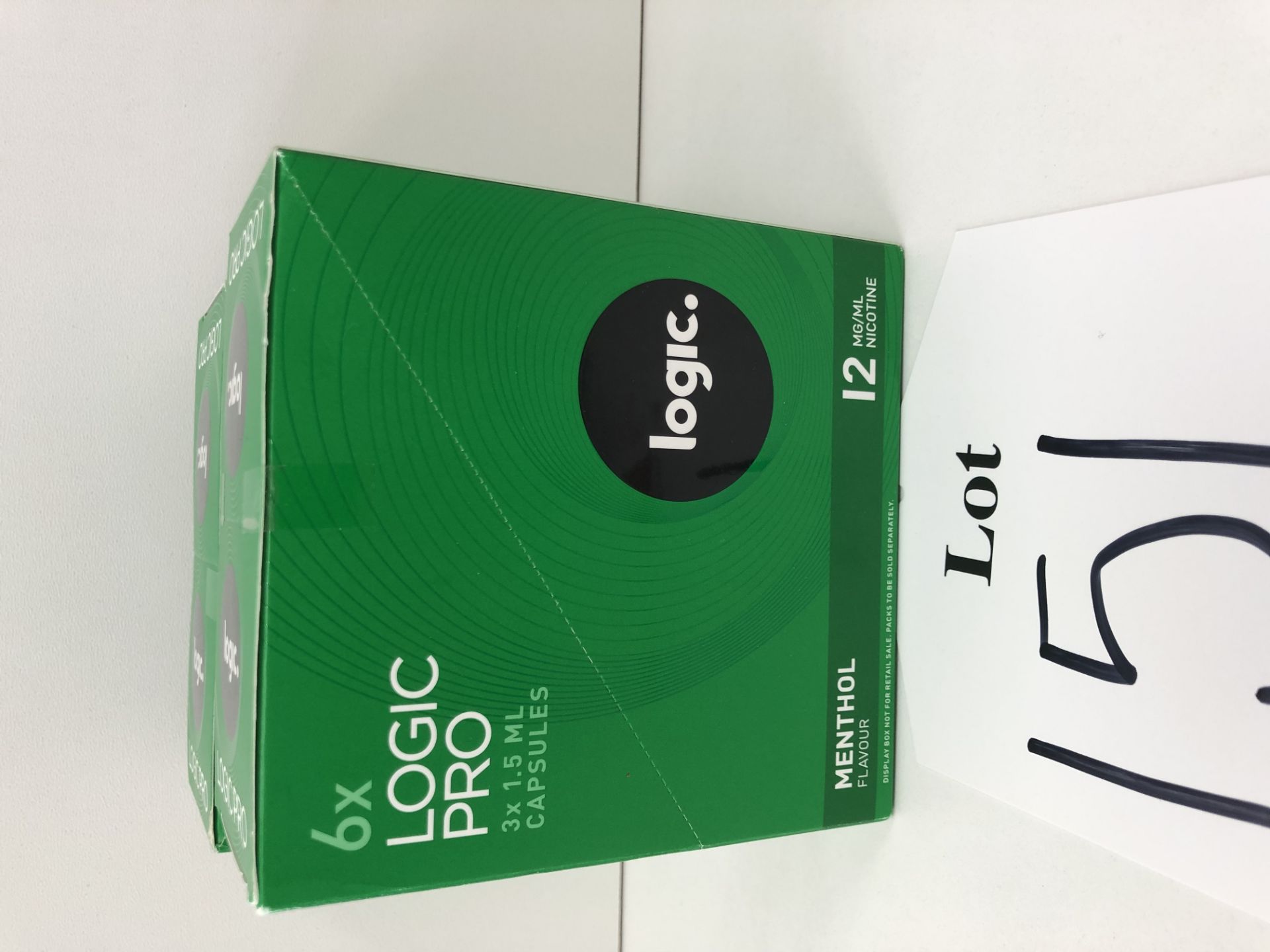 12 x BNIB - 3 per box logic Menthol Logic Pro 12 Mg/Ml |5000143980851 - Image 3 of 3