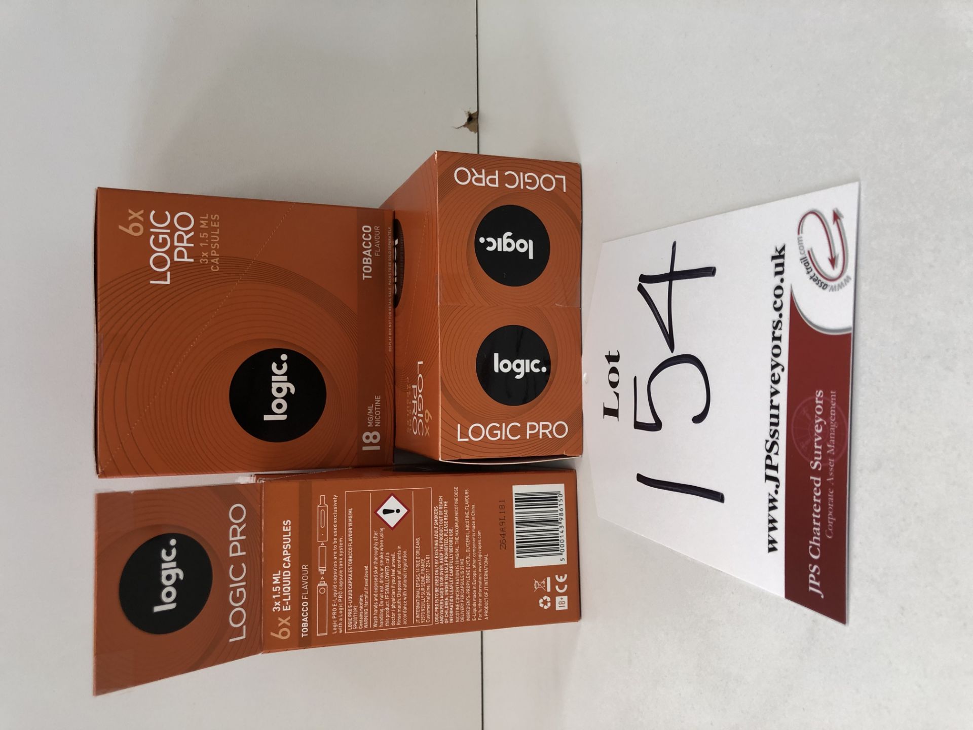 17 x BNIB - 3 per box logic Tobacco Logic Pro 18 Mg/Ml |5000143986150 - Image 2 of 3