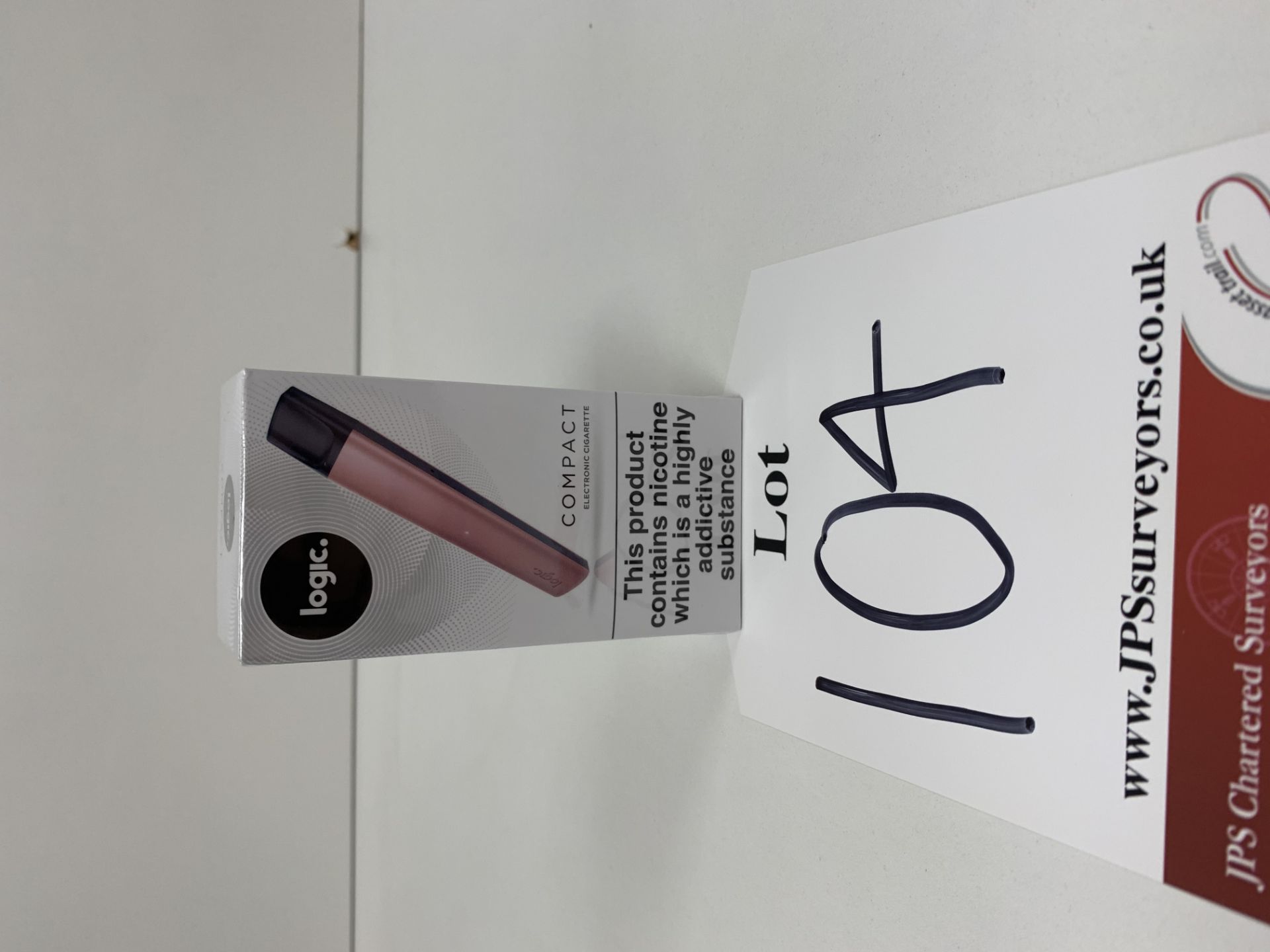 1 x BNIB logic Pink Compact electonice cigarette |5000143982527