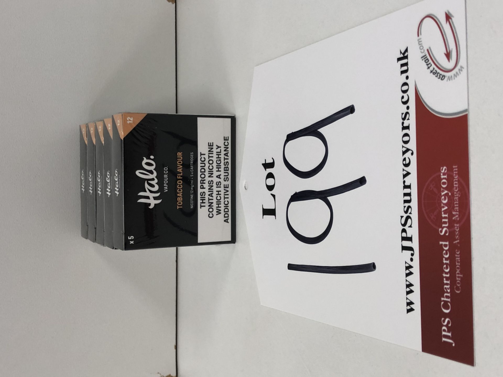 5 x BNIB- 10 ml Vapour co Tobacco flavour Halo 12 Mg/Ml |5055430212351