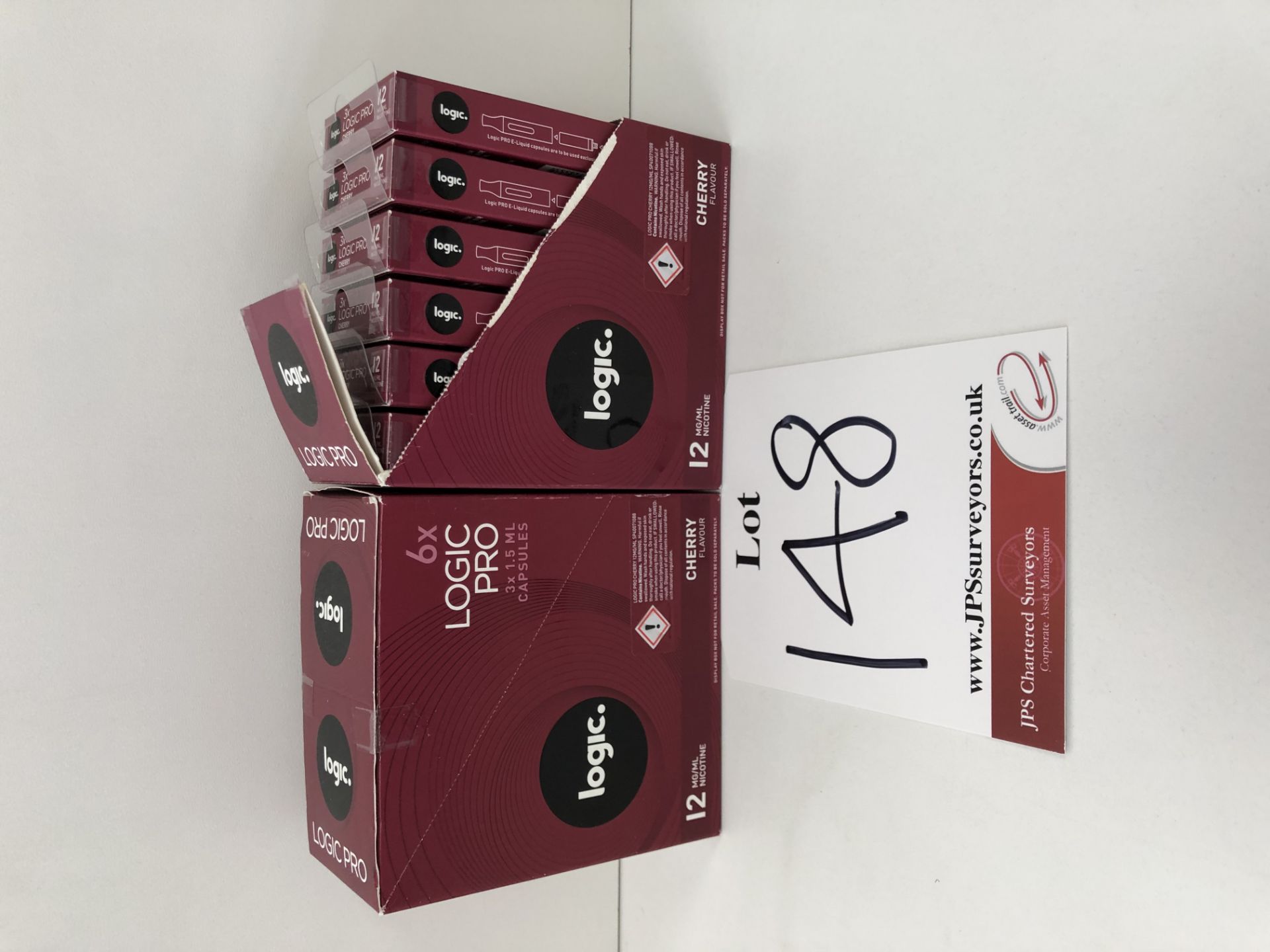 12 x BNIB - 3 per box logic Cherry Logic Pro 12 Mg/Ml |5000143983456