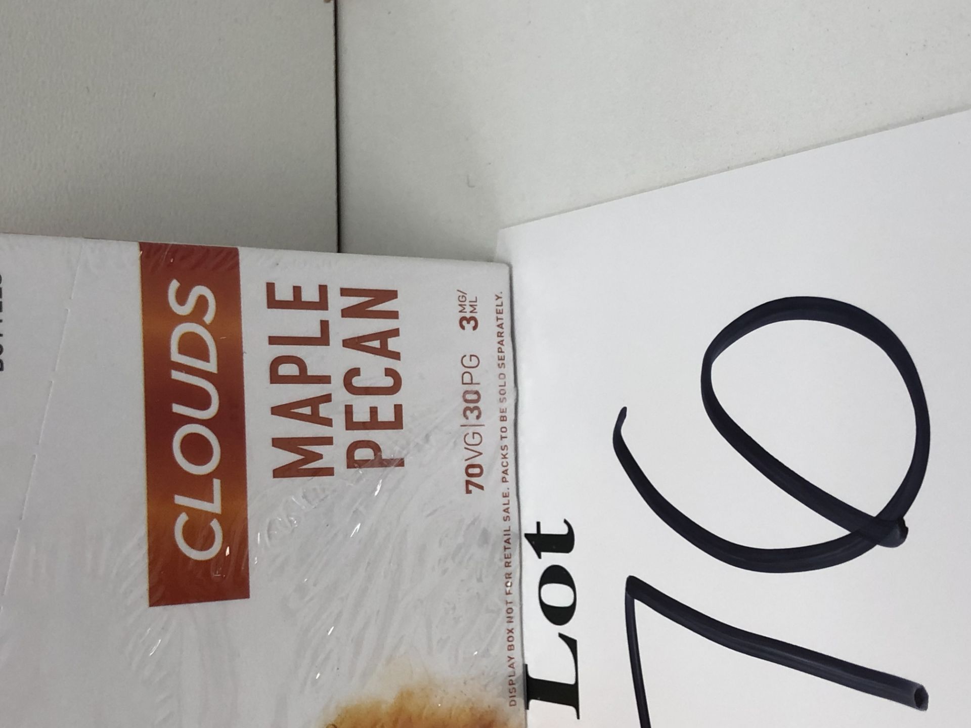 14 x BNIB - 6 X 10 ml E -liquid bottles logic Maple Pecan Clouds 3 Mg/Ml |5000143985313 - Image 3 of 3