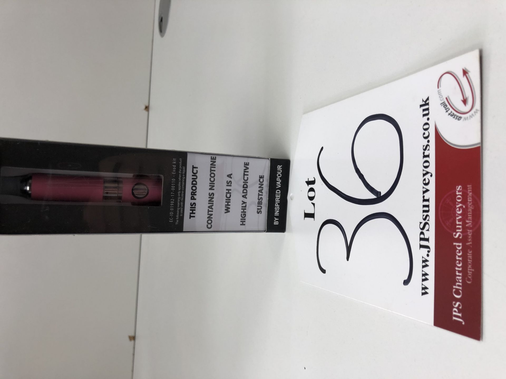 1 x BNIB Inspired Vapour Pink Evod |5060562143961