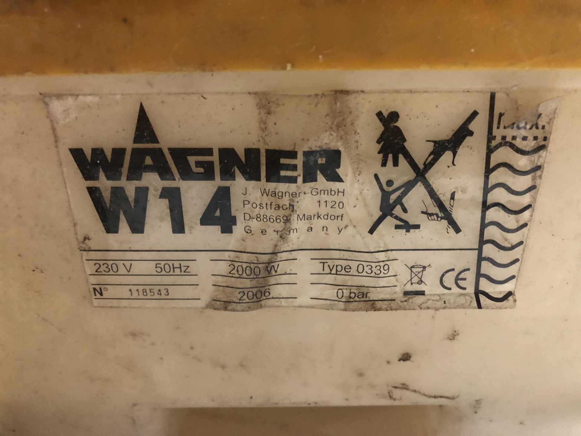 Wagner W14 Wallpaper Steamer Stripper - Image 3 of 3